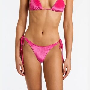 Triangl String Tie Bikini Bottom NWOT